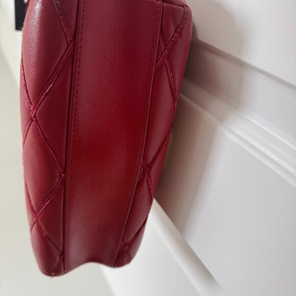 Louis Vuitton Red GO-14 Malletage PM Bag - Picture 11 of 13